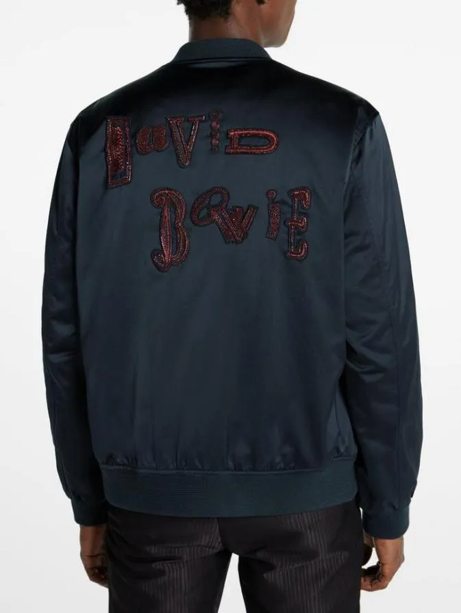 Men Coats And Jackets John Varvatos BOWIE BOMBER JACKET Navy