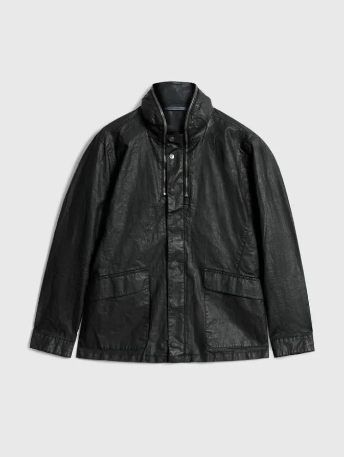 Men Coats And Jackets John Varvatos WOODHAVEN MILITARY JACKET Black