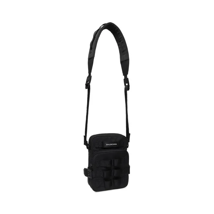Men Crossbodies and Messengers Balenciaga Army Crossbody Messenger Bag In Black