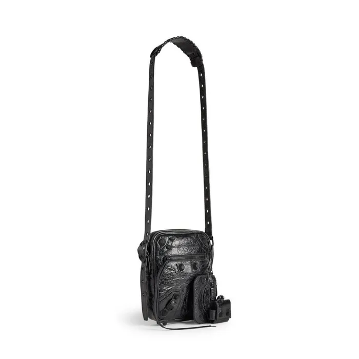 Men Crossbodies and Messengers Balenciaga Le Cagole Men Crossbody Bag In Black