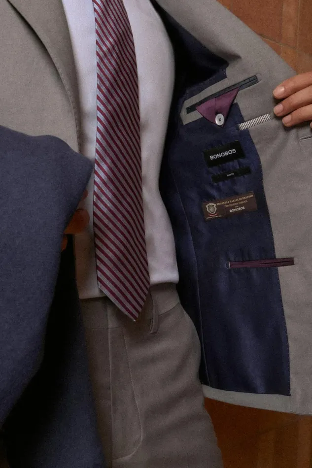 Men Empire Super 150s Blazer Grey Glen Plaid Bonobos Blazers and Sport Coats
