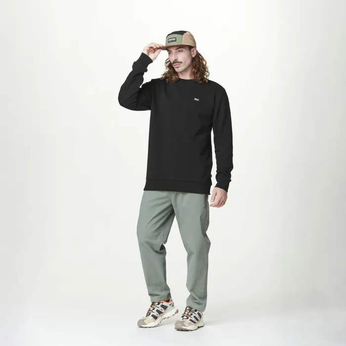 Men ESSENTIAL CREW Picture Organic Clothing Sweats and Hoodies