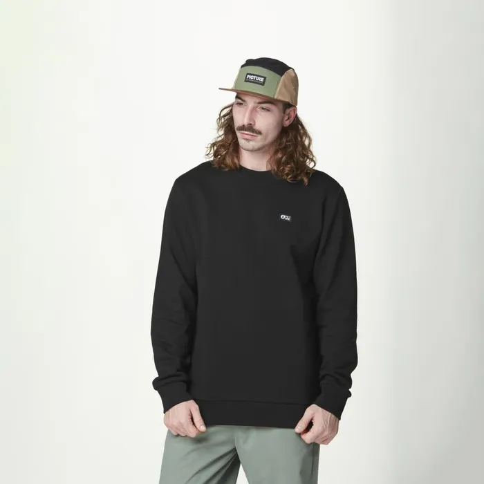 Men ESSENTIAL CREW Picture Organic Clothing Sweats and Hoodies