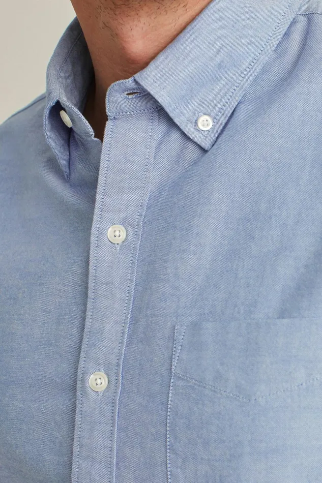 Men Everyday Oxford Shirt Blue Bonobos Casual Shirts