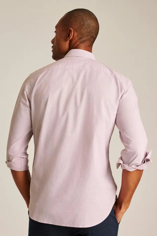 Men Everyday Shirt Mauve Orchid Texture Bonobos Casual Shirts