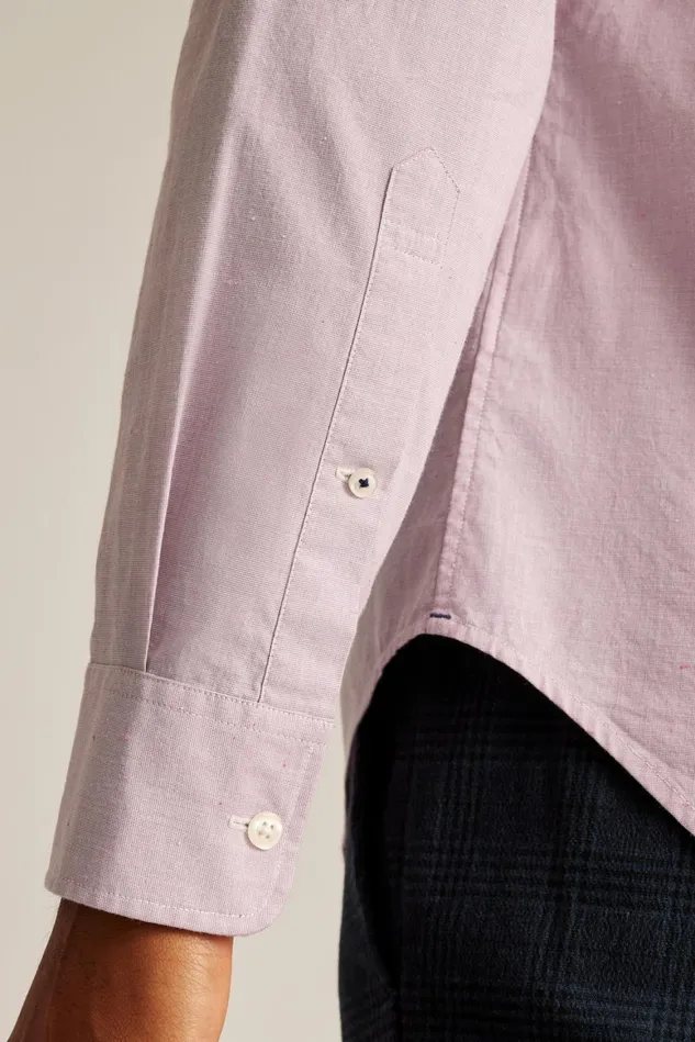 Men Everyday Shirt Mauve Orchid Texture Bonobos Casual Shirts