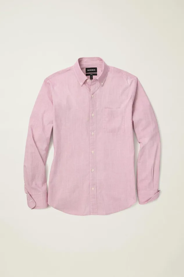 Men Everyday Shirt Sangria Oxnard Stripe Bonobos Casual Shirts
