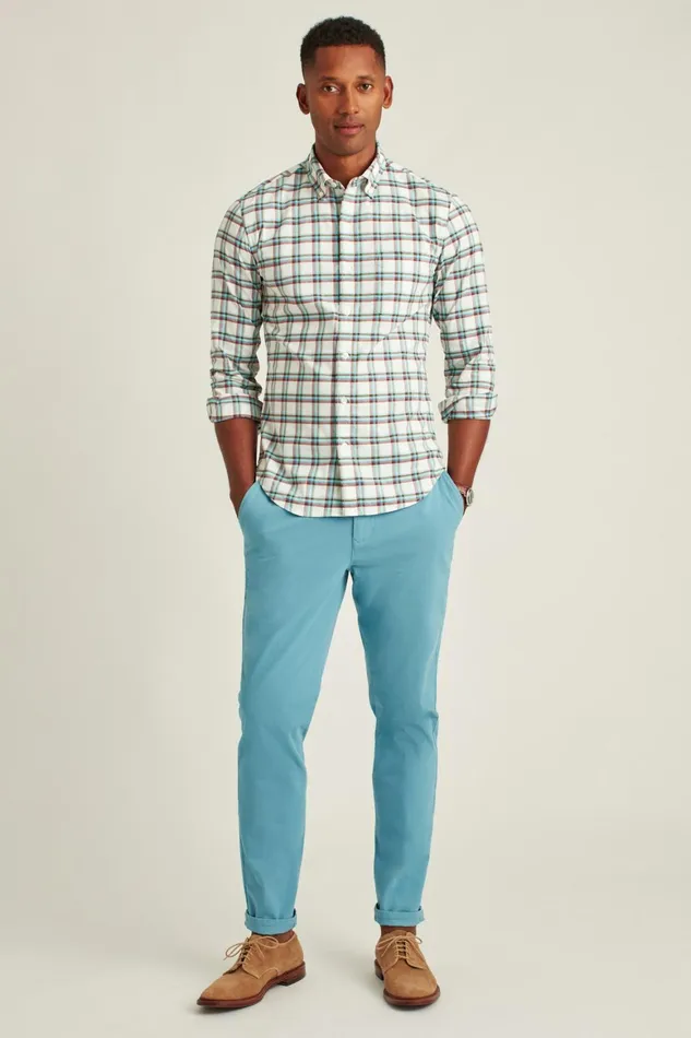 Men Everyday Shirt Wiltshire Plaid Bonobos Casual Shirts