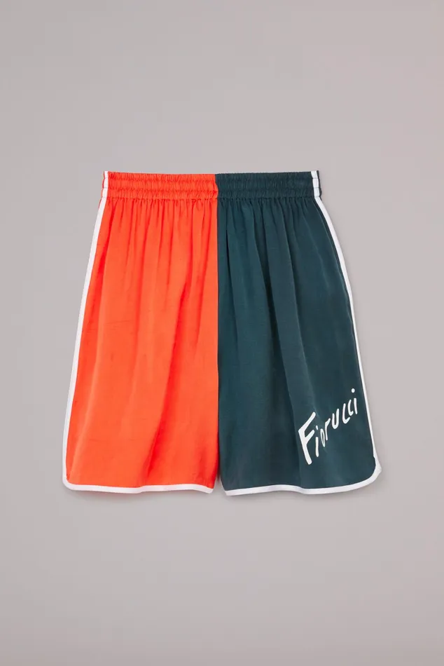 Men Fiorucci Bottoms Colour Block Shorts Multi Men Fiorucci Bottoms Colour Block Shorts Multi