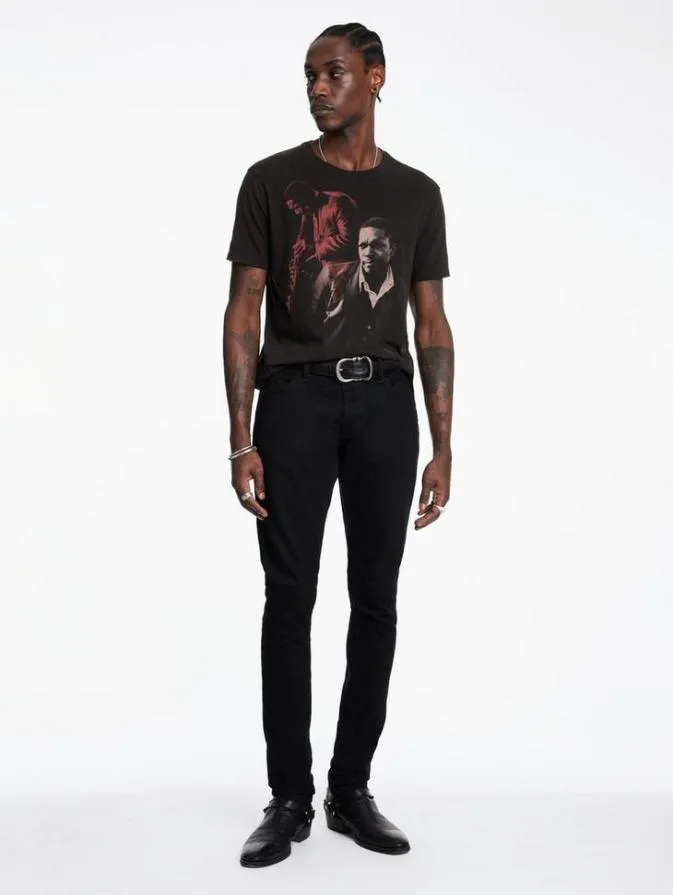 Men Graphic Tees John Varvatos JOHN COLTRANE TEE Black