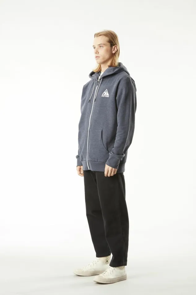 Men HAMELTON ZIP HOODIE Picture Organic Clothing Sweats and Hoodies