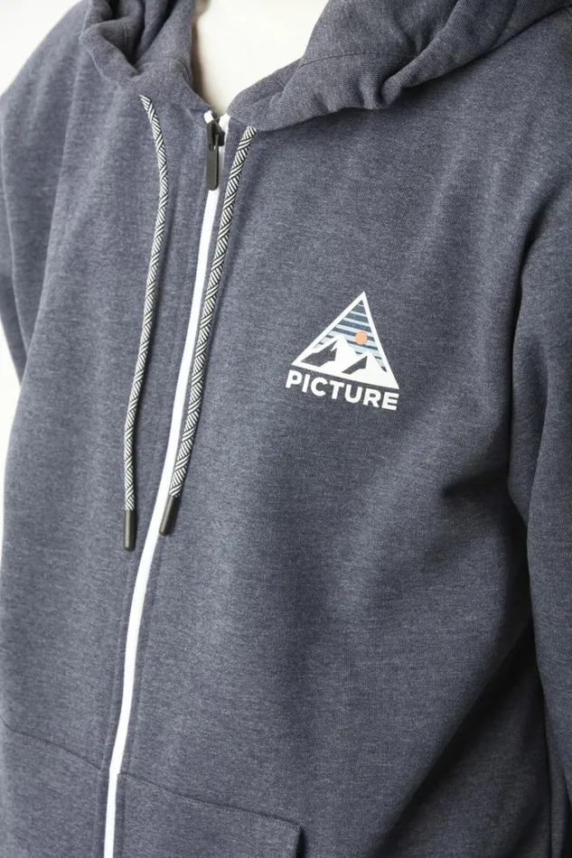 Men HAMELTON ZIP HOODIE Picture Organic Clothing Sweats and Hoodies