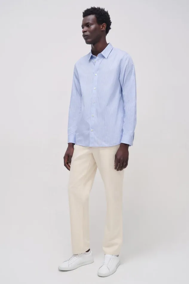 Men Hendrix Shirt Stripe Jonathan Simkhai Tops and TShirts