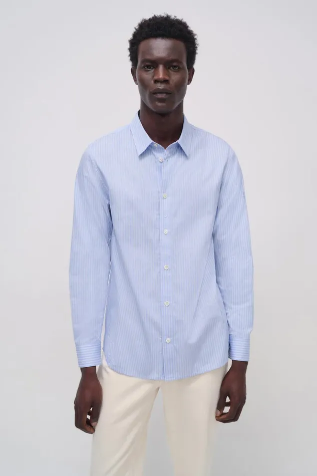 Men Hendrix Shirt Stripe Jonathan Simkhai Tops and TShirts