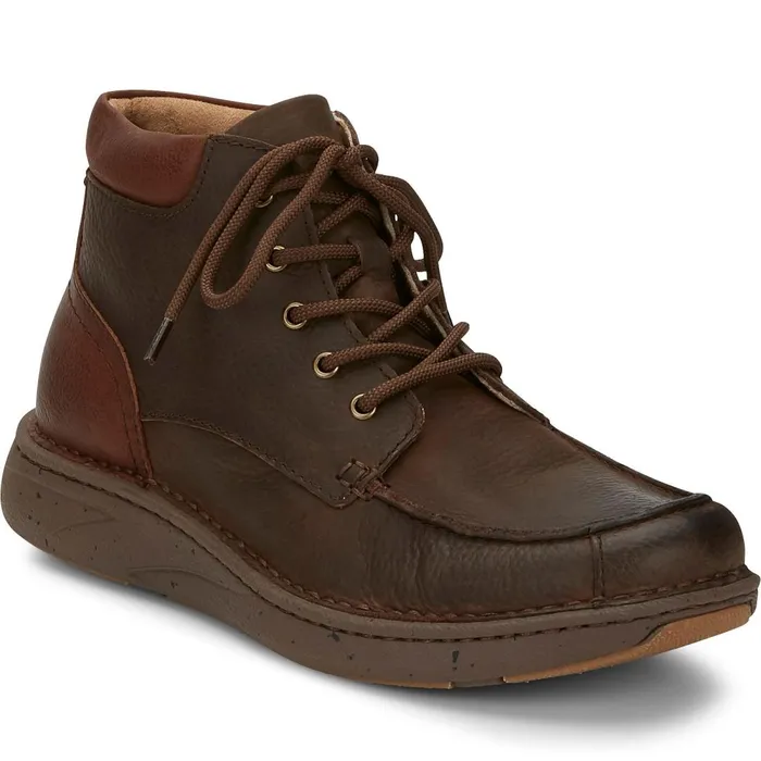 MEN Hitcher Dark Brown Justin Boots Casuals
