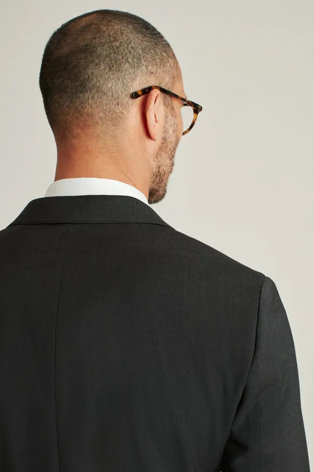 Men Italian Performance Suit Mason Solid Charcoal Bonobos Suits