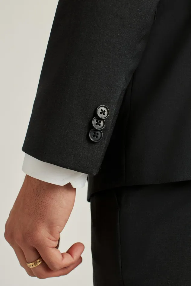 Men Italian Performance Suit Mason Solid Charcoal Bonobos Suits