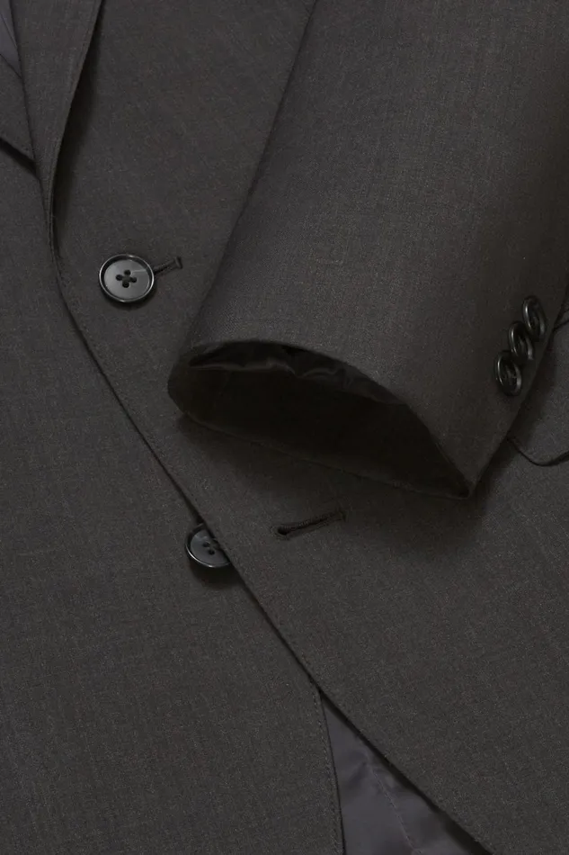 Men Italian Performance Suit Mason Solid Charcoal Bonobos Suits