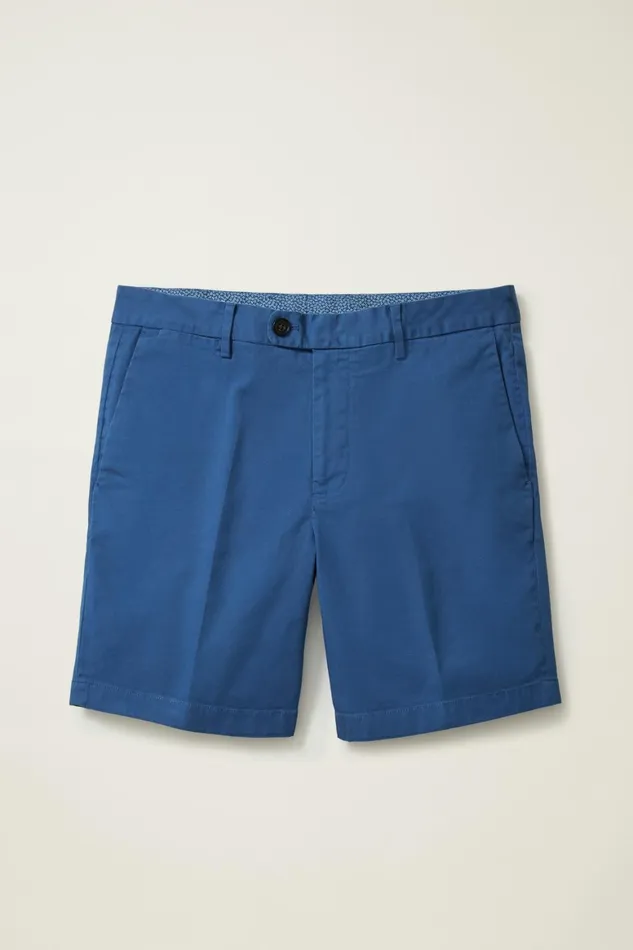 Men Italian Stretch Chino Shorts True Blue Bonobos Chino Shorts