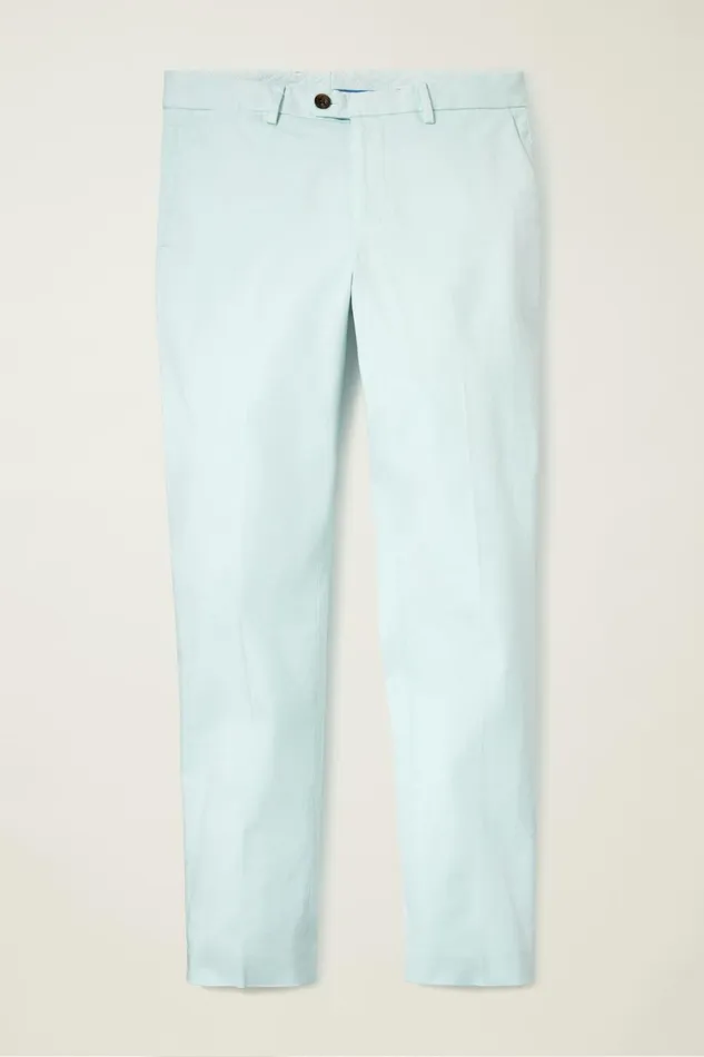 Men Italian Stretch Chinos Light Blue Bonobos Chinos