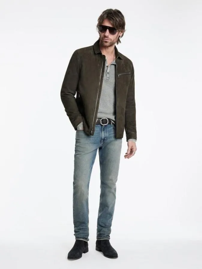 Men Jeans John Varvatos J702 8211 WARD WASH Blue