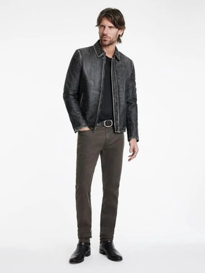 Men Jeans John Varvatos J704 8211 MILLER WASH Charcoal