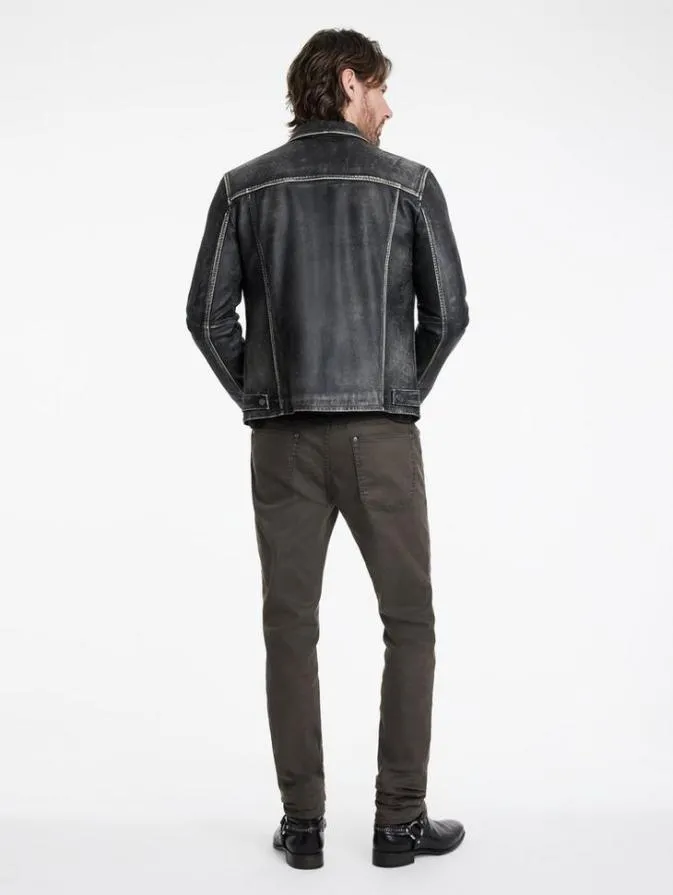 Men Jeans John Varvatos J704 8211 MILLER WASH Charcoal
