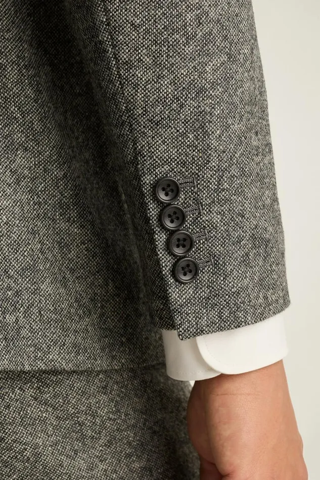 Men Jetsetter British Tweed Blazer Gray Bonobos Blazers and Sport Coats