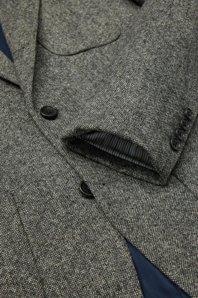 Men Jetsetter British Tweed Blazer Gray Bonobos Blazers and Sport Coats