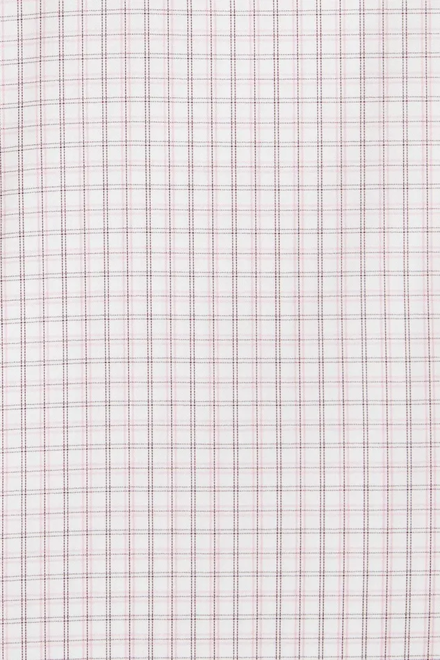 Men Jetsetter Stretch Dress Shirt Pink And White Plaid Bonobos Business Casual Shirts