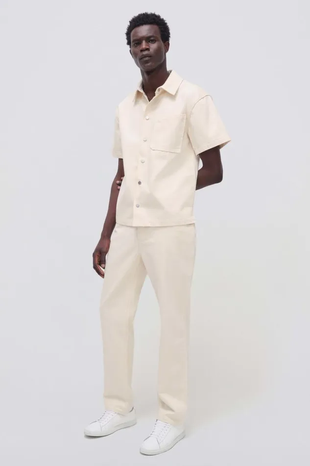 Men Judson Jeans Ecru Jonathan Simkhai Pants and Bottoms