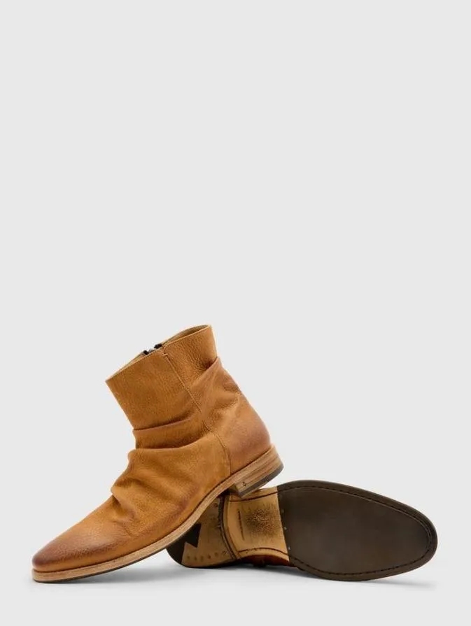 Men Leather Boots John Varvatos MORRISON SHARPEI BOOT Chamois