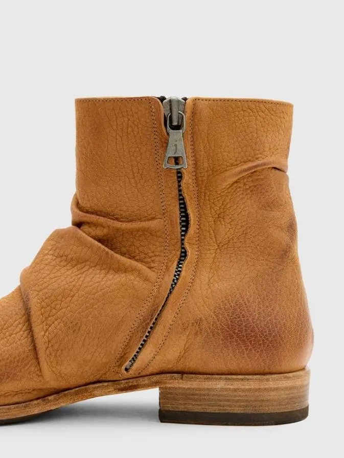 Men Leather Boots John Varvatos MORRISON SHARPEI BOOT Chamois