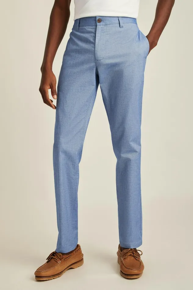 Men Lightweight Chino Light Indigo Bonobos Chinos