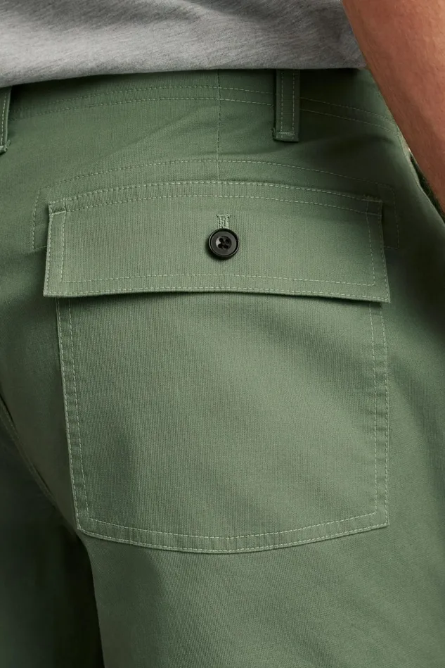 Men Lightweight Travel Short Deep Sage Bonobos Chino Shorts