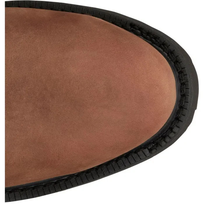 MEN Livestock 8 Steel Toe Aged Brown Justin Boots Work