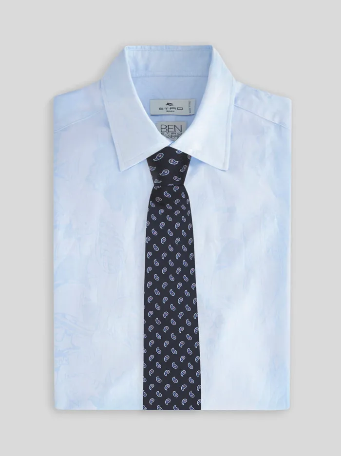Men Micro Paisley Tie Etro Ties And Pocket Squares