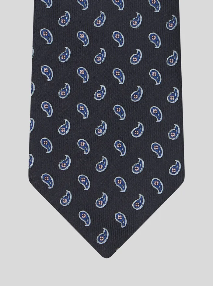 Men Micro Paisley Tie Etro Ties And Pocket Squares