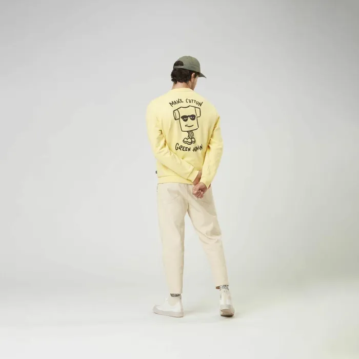 Men MILYAK CREW Picture Organic Clothing Sweats and Hoodies