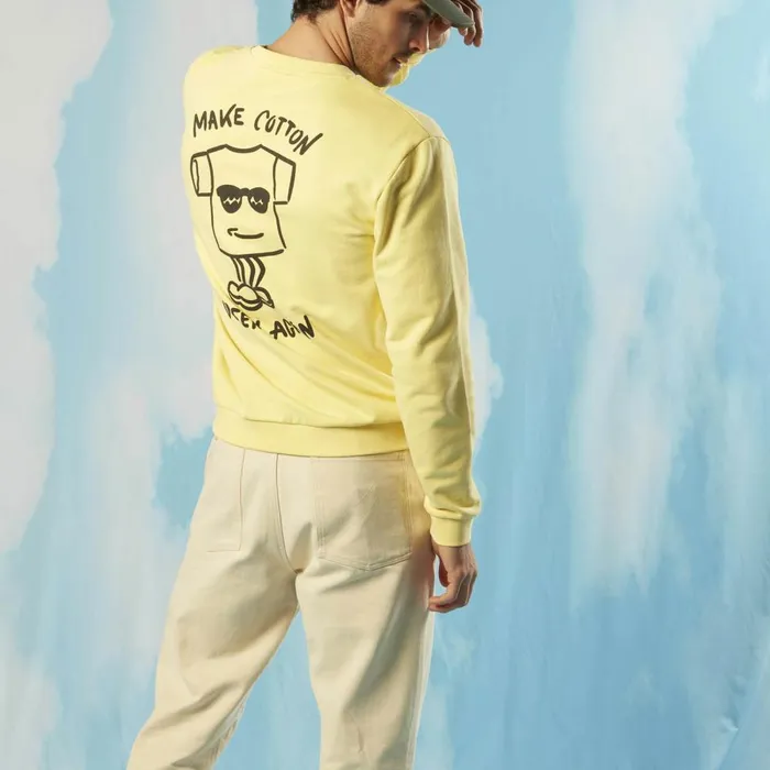 Men MILYAK CREW Picture Organic Clothing Sweats and Hoodies