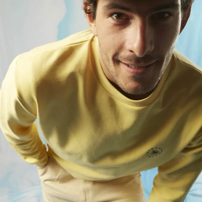 Men MILYAK CREW Picture Organic Clothing Sweats and Hoodies