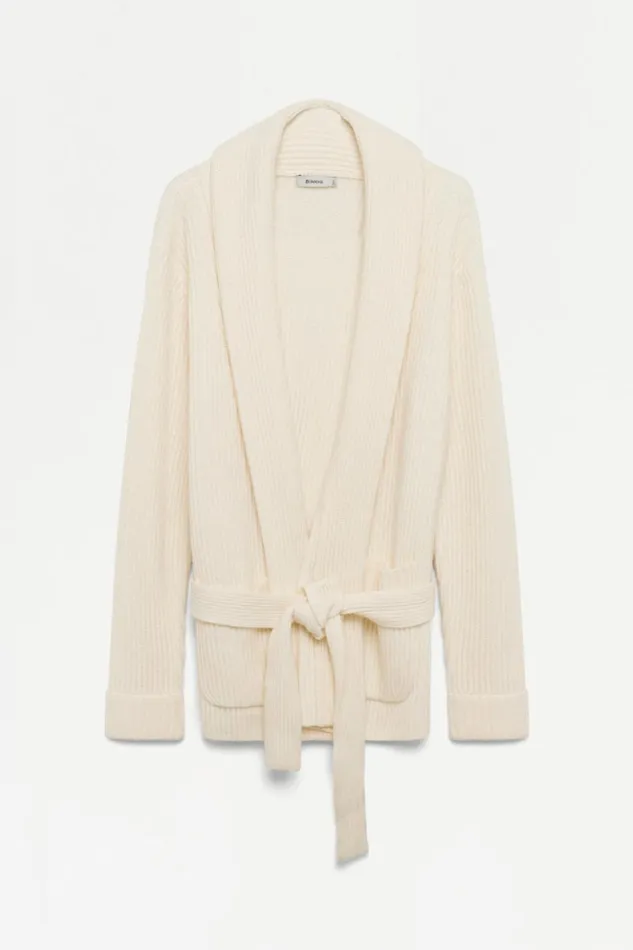 Men Nicolai Cardigan Ivory Jonathan Simkhai Knitwear