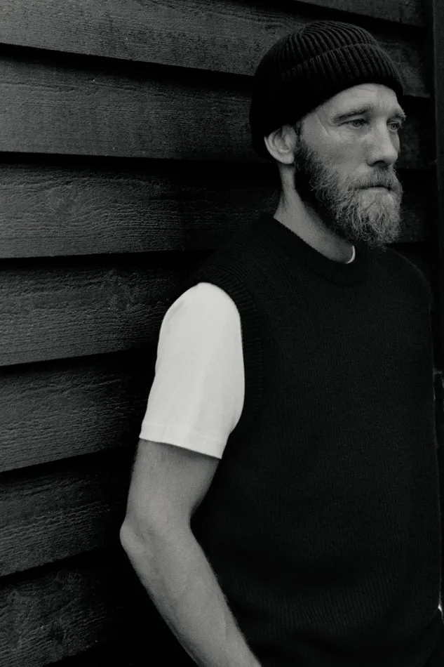 Men Norse Projects Beanies Fine Merino Rib Beanie Ecru