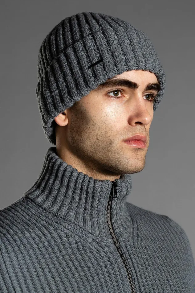 Men Norse Projects Beanies Norse Top Tech Merino Beanie Black