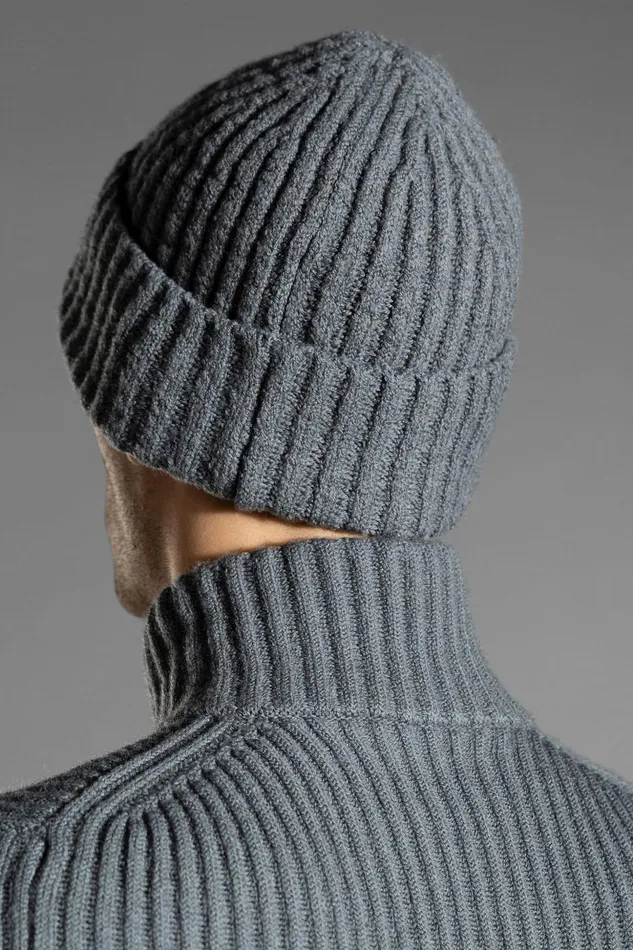 Men Norse Projects Beanies Norse Top Tech Merino Beanie Black