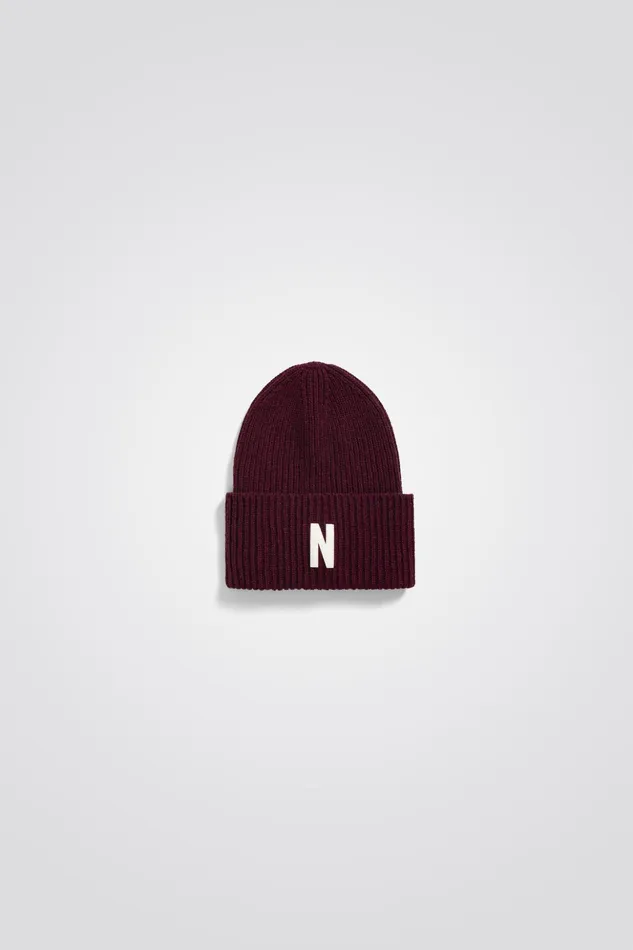 Men Norse Projects Beanies Top Tech Merino Beanie Army Green