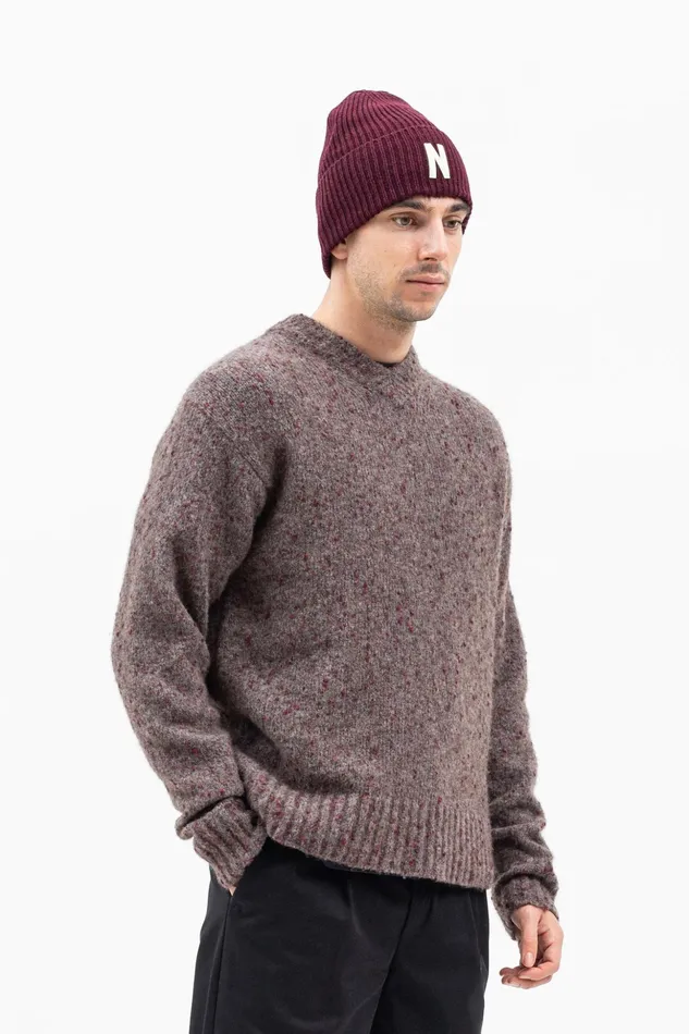 Men Norse Projects Beanies Top Tech Merino Beanie Army Green
