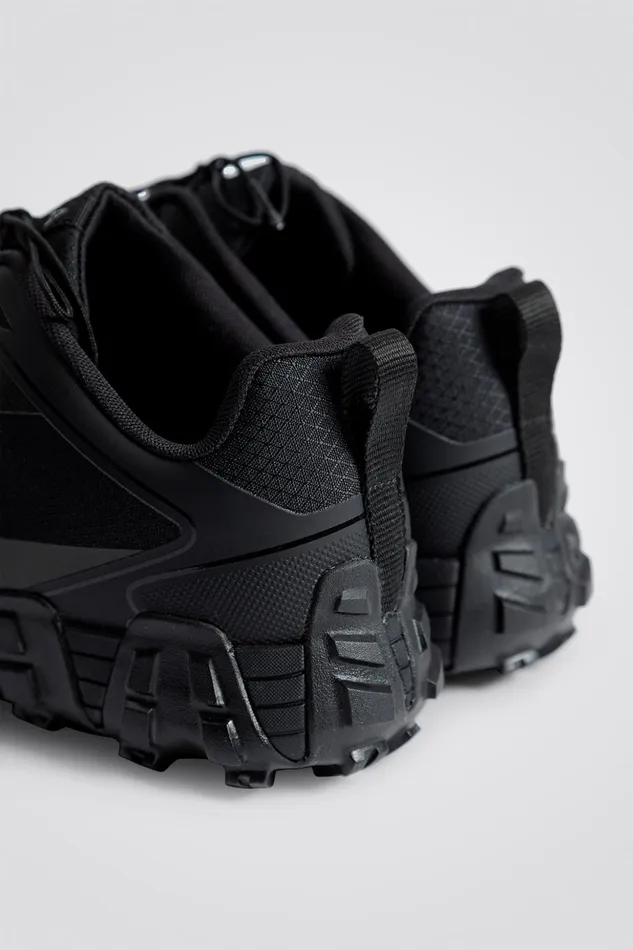 Men Norse Projects Footwear Lace Up Hyper Runner V08 Black Men Norse Projects Footwear Lace Up Hyper Runner V08 Black