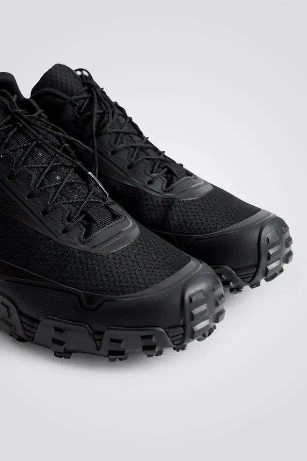 Men Norse Projects Footwear Lace Up Hyper Runner V08 Black Men Norse Projects Footwear Lace Up Hyper Runner V08 Black