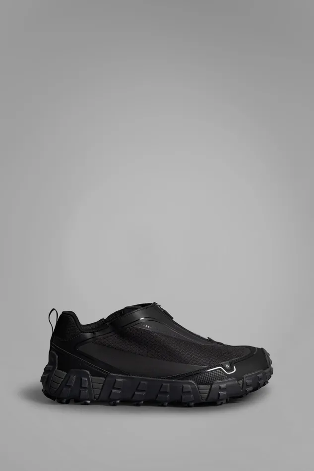 Men Norse Projects Footwear Zip Up Runner Black